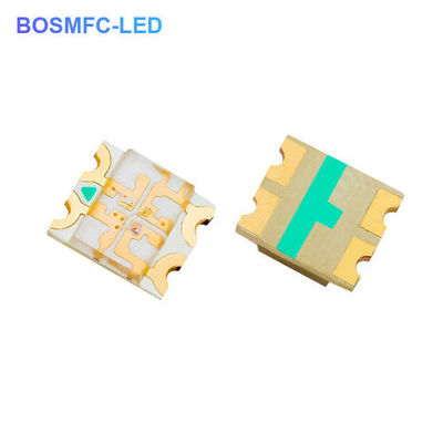 1206 RGB LED 20mA ضد استاتیک 3216 لامپ SMD چندرنگ