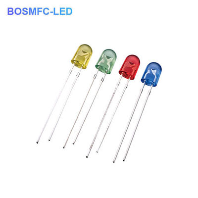 5*4*6 دیود تولید کننده LED بیضی از طریق سوراخ برای صفحه نمایش ثابت
