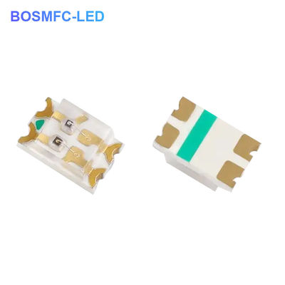 Anti Static Bi Color 0805 SMD LED Chip 2012 قرمز عمیق 660nm &amp; نور زرد