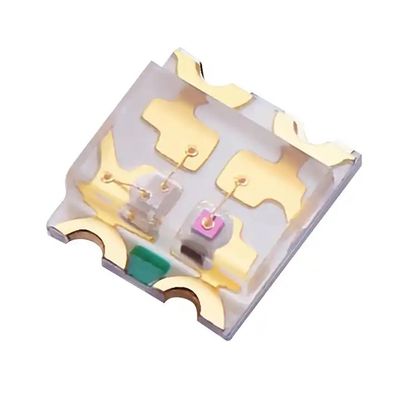 عملی 0.06W 0603 SMD LED دو رنگ قرمز و زرد سبز طول موج 568-576nm 1615