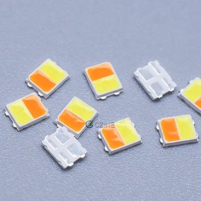 2835 دو رنگ LED SMD، 3.75x2.8x0.65mm سفید خنک و گرم سفید چراغ LED تراشه