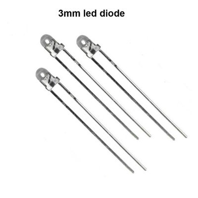 1050nm F3 دور مادون قرمز LED تبعید گرما ، رفلکس 3mm IR LED