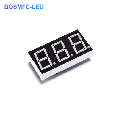 صفحه نمایش LED 20mA 7 بخش 3 عدد 0.28 اینچ 0.56 اینچ دوامدار