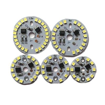 نور پایین 2835 SMD LED PCB آلومینیومی ، حسگر رادار حرکت ED صفحه مدار روشن