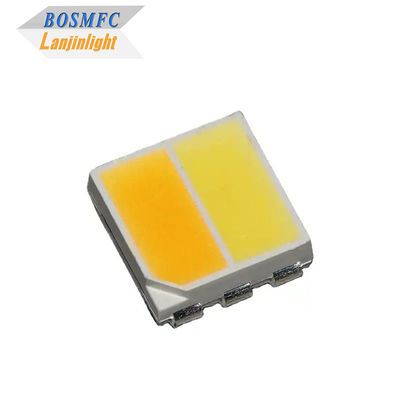 0.2W دو رنگ 5050 SMD LED سفید گرم و سفید خنک / سفید طبیعی