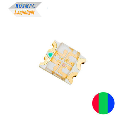 1206 RGB LED 20mA ضد استاتیک 3216 لامپ SMD چندرنگ
