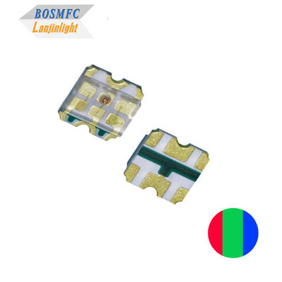PLCC6 1615 LED سه رنگ ضخامت 0.4mm T 0603 RGB SMD LED برای چراغ شویی