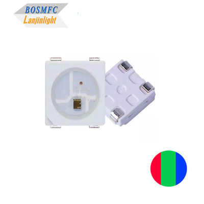 IC ساختار 4pin Smart 5v SMD 5050 RGB SMD LED ws2813 Ws2812 PLCC4 ترا-رنگ Chip Led For Led صفحه نمایش