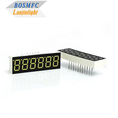 0.36 اینچ 7 بخش LED نمایشگر 6 عدد چند تابع 20mA