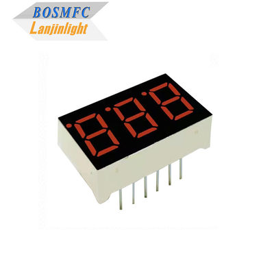 صفحه نمایش LED 20mA 7 بخش 3 عدد 0.28 اینچ 0.56 اینچ دوامدار