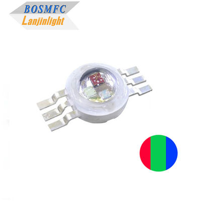 3W RGB لامپ قدرت بالا LED تراشه چند منظوره برای چراغ های روشن