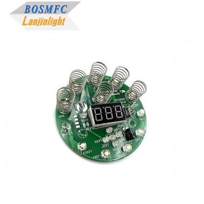 OEM ODM SMD LED PCBA مواد آلومینیومی FR4 پایدار چند لایه ای