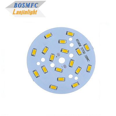 ۵۷۳۰ ۵۶۳۰ SMD LED PCBA 110V 220V 3W 9W 18W صفحه مدار عملی برای لامپ