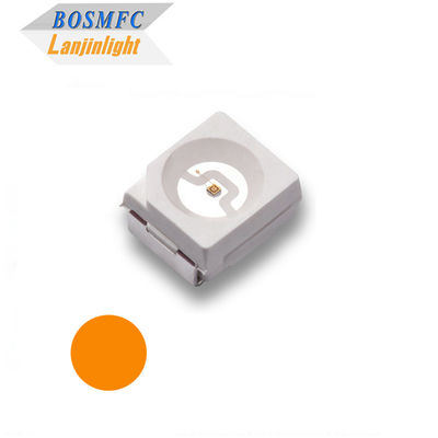 PLCC2 3528 SMD LED روشن نارنجی 605nm دیود چند منظوره LED