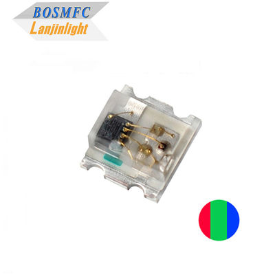 12mA 0807 LED RGB ساخته شده در IC 5v ضد ایستاتیک 0805 SMD LED چندرنگ