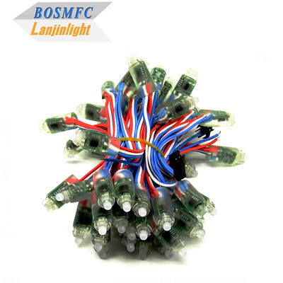 IP68 ضد آب WS2811 LED Pixel Module String Light Digital LED Pixel DC5V چراغ های رشته ای چند رنگی LED