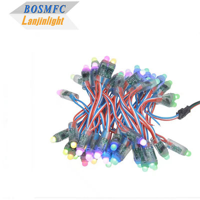 WS2811 دیفوس دیجیتال RGB LED String Light Pixel Light 12mm Round به صورت جداگانه قابل تنظیم