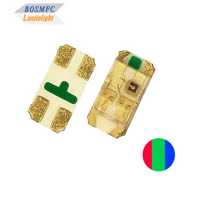 0603 تراشه های RGB LED Sanan 1608 SMD سه رنگ (قرمز، سبز، آبی)