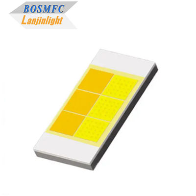 LED با کیفیت خوب و توان بالا 30 وات سفید سفید گرم 3570 SMD LED Chip دو رنگ برای چراغ های جلوی خودرو