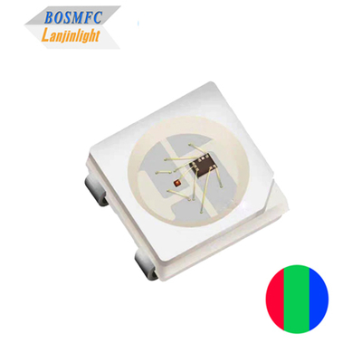 3.5V-5.5V 5050 RGB LED با WS2812B IC چند رنگ ماندگار SK6812