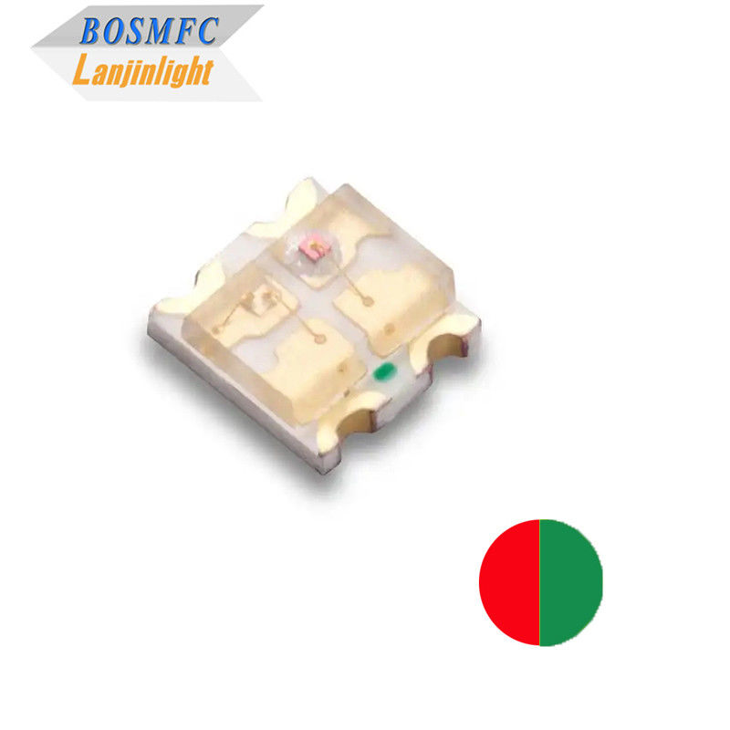LED SMD دو رنگی عملی 0603 نور قرمز و سبز برای چراغ های شاخص