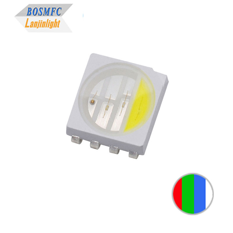 5050 RGBW دیود LED SMD RGB 5054 20mA برای نوار چند رنگی LED