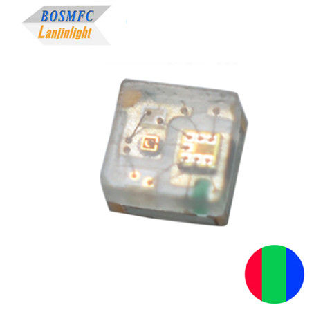 RGB LED Chip Mini Adressable IC ساخته شده در 1010 Rgb SMD Led For Led Screen نمایشگر LED تمام رنگی