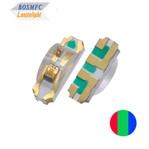 نمایش جانبی 1206 چند رنگی SMD LED برای بلندگو روشنایی RGB 1204 تراشه LED با IC داخلی خود درخشان