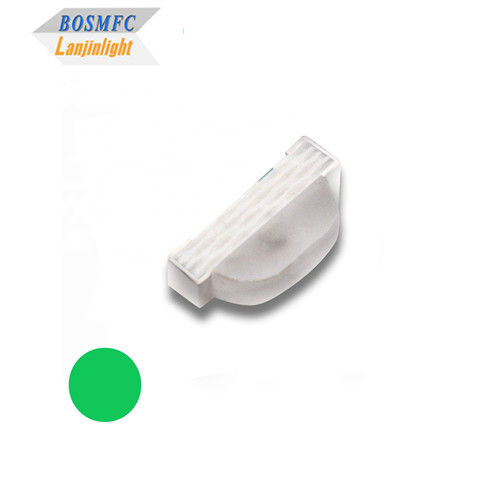 نمایش عملی سمت 0805 SMD LED طول موج 520-535nm رنگ سبز 60mW