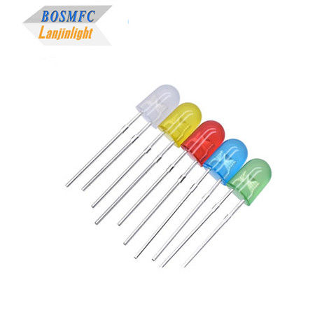 5*4*6 دیود تولید کننده LED بیضی از طریق سوراخ برای صفحه نمایش ثابت