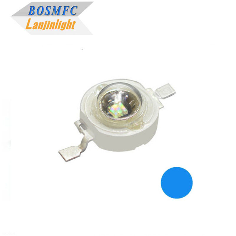 1W 3W قدرت بالا LED تراشه طول موج 460-472m برای لامپ های روشنایی DIY