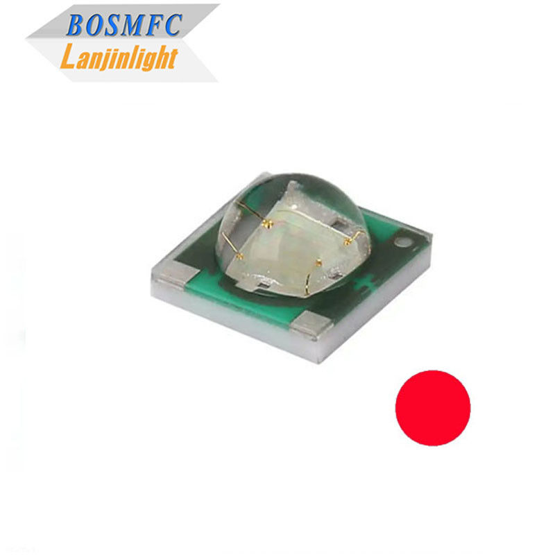 1W 3W قرمز دیود چپ LED قدرت بالا 350mA 700mA 1000mA 3535 SMD 625nm 630nm