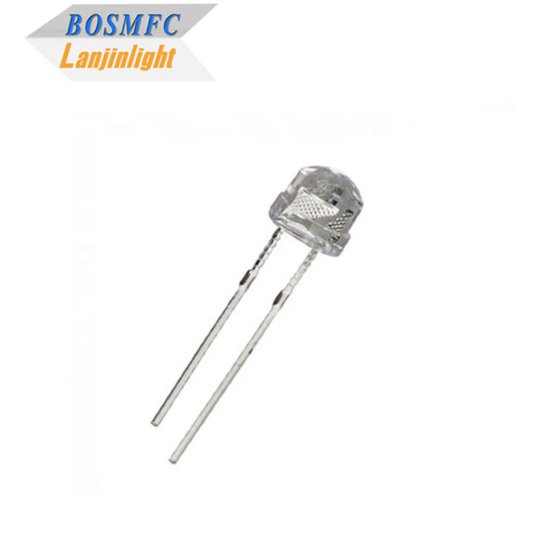 1.2V-1.5V 5mm چراغ کلاه کاهو LED دیود F5 940nm برای کنترل کننده