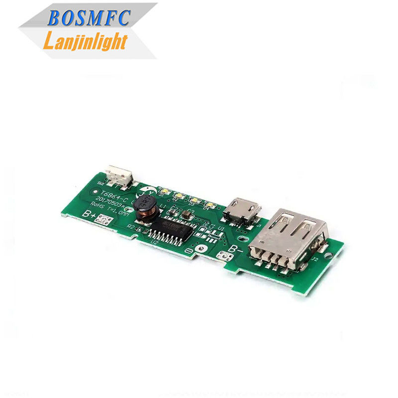 ماژول عملی 1206 SMD LED PCBA مستطیل برای ماژول بانک برق شارژ تلفن همراه PCB