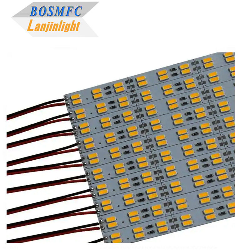 آلومینیوم 4014 SMD LED PCBA ضخامت میله سفت 0.2-4mm با 144 LED
