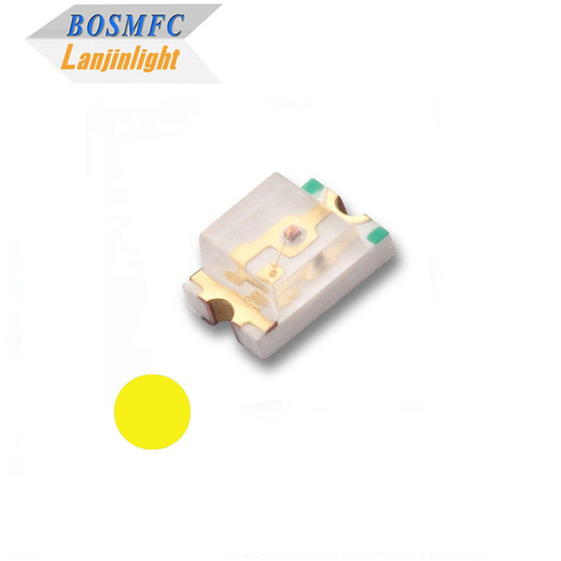 فوق العاده درخشان 20mA LED سطح نصب 0805 LED دیود زرد LED نور 2012 تراشه LED