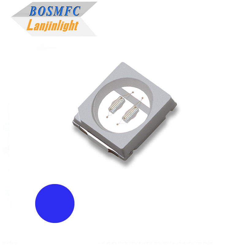 ضد ایستاتیک 1W 3030 SMD LED Chip عملی نور آبی 460-472nm LED برای لامپ استخر شنا