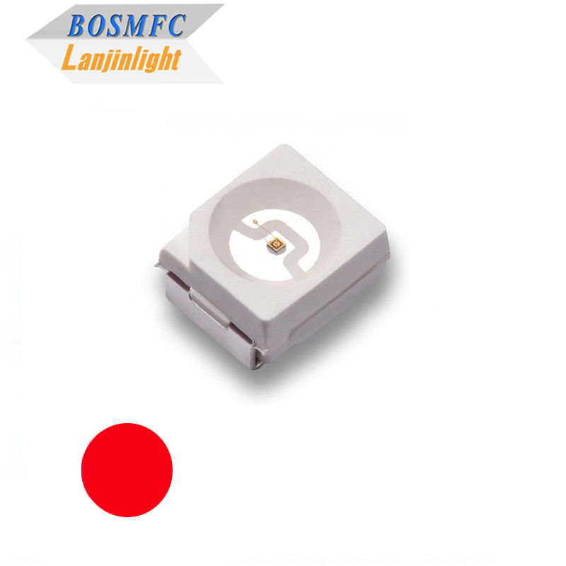3528 SMD LED چند منظوره رنگ قرمز 400-1000mcd برای نوار LED