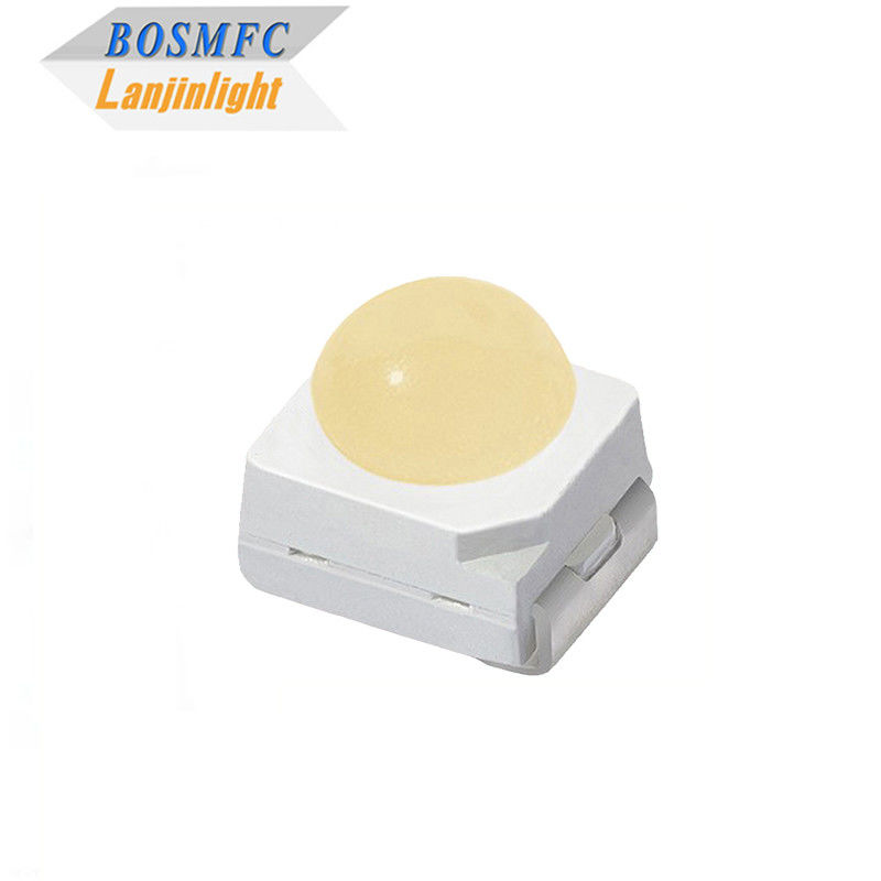 0.06W دوامدار LED دیود تراشه گنبد لنز 3528 SMD LED خنک سفید گرم سفید تراشه LED