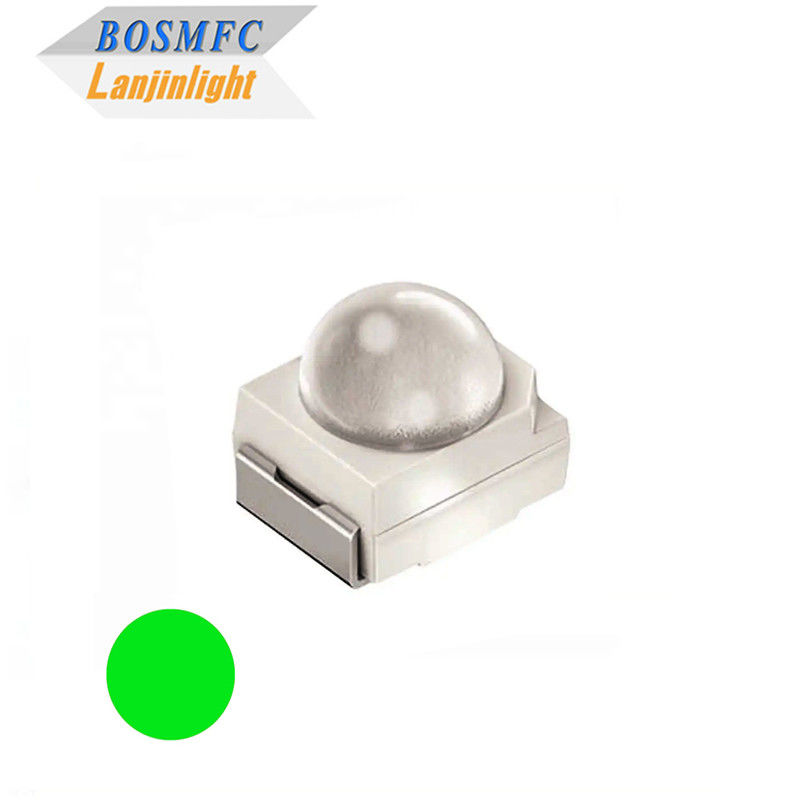 چراغ راهنمایی 3528 SMD LED 60 درجه درخشش بالا چراغ سبز گنبد لنز برای چراغ های ماشین