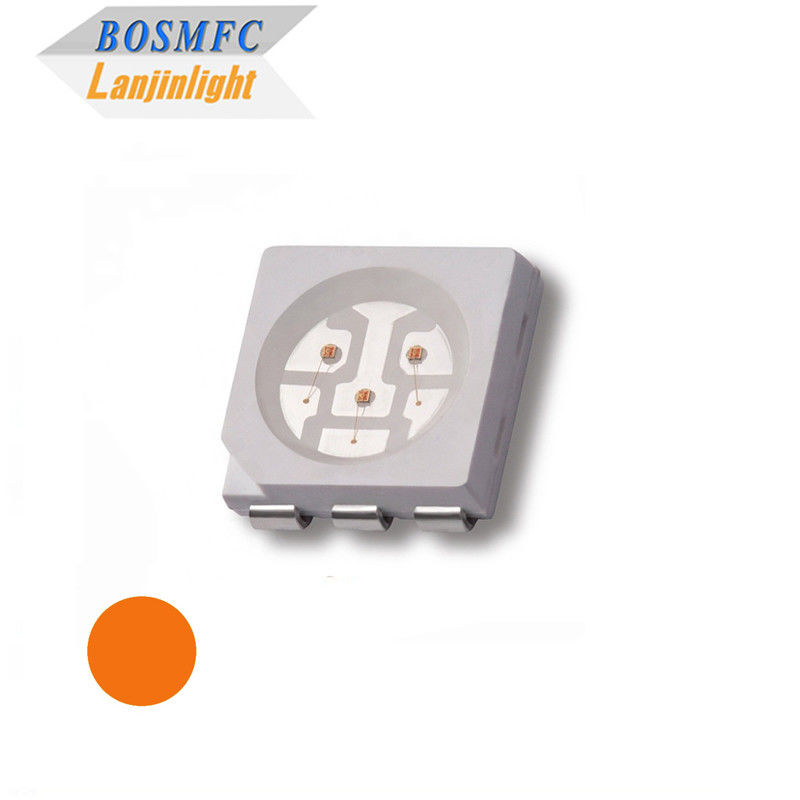 5050 SMD LED با کیفیت بالا چراغ چپ اپیستار نارنجی برای چراغ خودرو