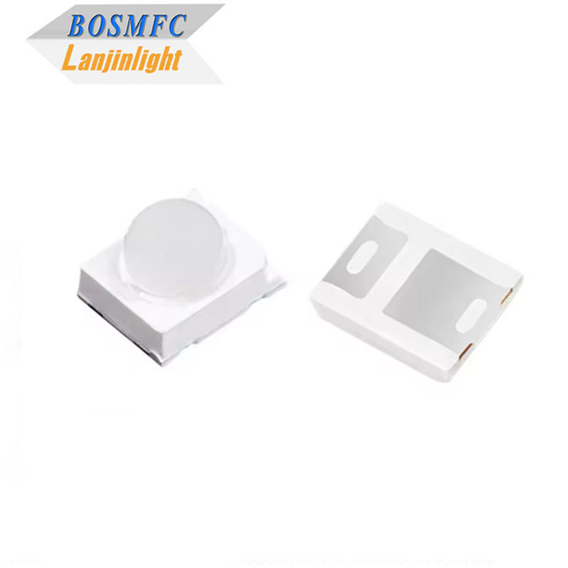 رنگ سفید طبیعی CCT6500K لنز گنبد 30 و 60 درجه 2835 SMD LED Molding LED برای چراغ های ترافیکی