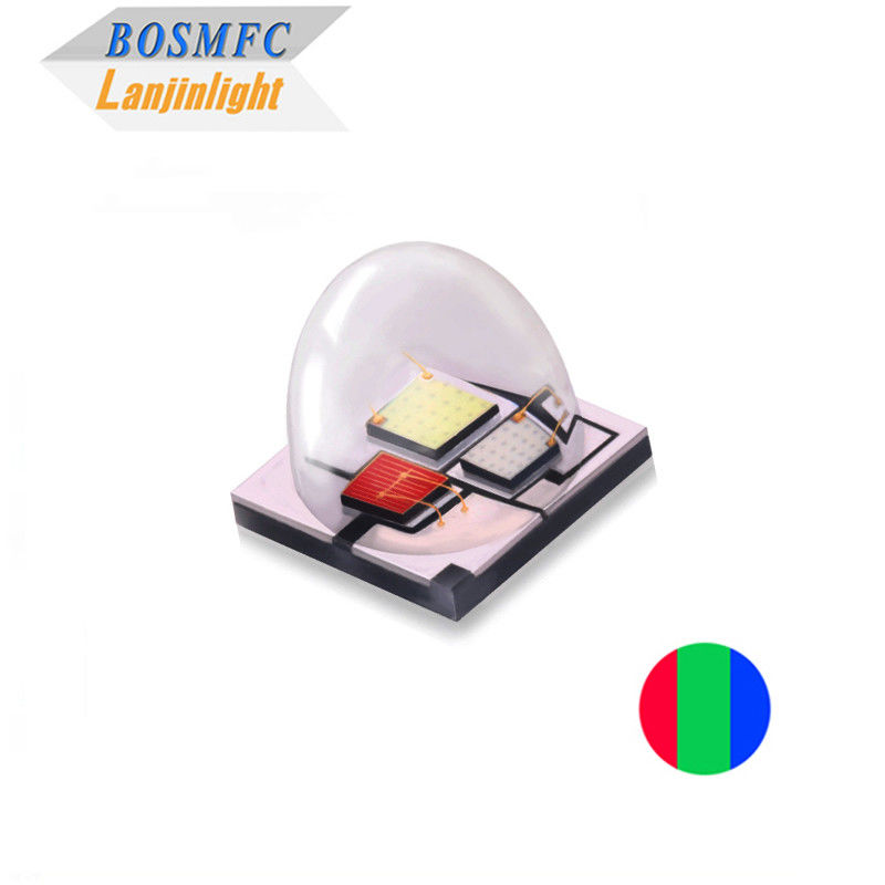 دیود SMD 9W با قدرت بالا LED 5050 RGB LED 60 درجه لنز گنبد برای چراغ های نمایشی بیرونی