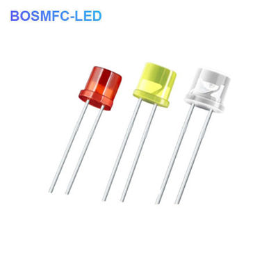 5mm Flat Top Through Hole LED با زاویه دید 100 درجه