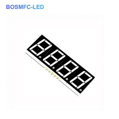 0.56 اینچ 7 بخش LED SMD صفحه نمایش 4 رقم فوق نازک آنود مشترک