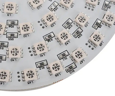5050 RGB SMD LED PCB Board Assembly 12V 24V 18W آلومینیوم سفارشی شده