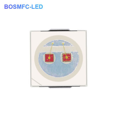 3030 SMD تراشه های LED 1W تراشه های دوگانه روشنایی بالا 660nm نور قرمز