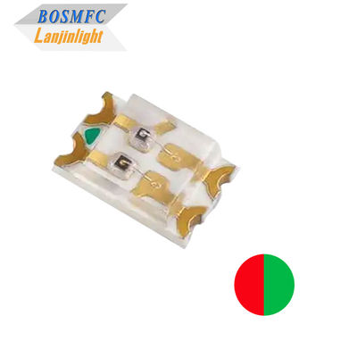 20mA چند منظره دو رنگ LED SMD 0805 قرمز و سبز ، چند عملکرد 2012 دیود تراشه LED