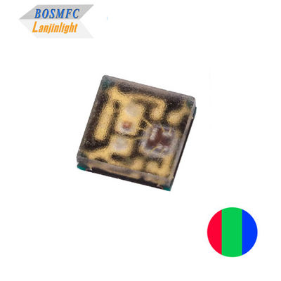 Super Bright Multi Color PLCC4 2020 RGB LED 12mA IC داخلی کنترل هوشمند فردی