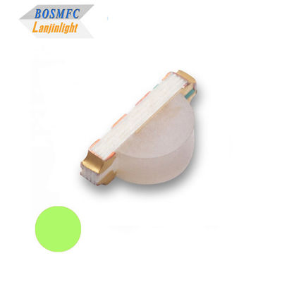 20mA LED دید جانبی پایدار SMD 1206 سبز 570nm رنگ چند عملکرد